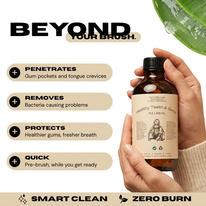 Holy Organic Mouthwash | Healthier gums and fresher breath in 14 days or less